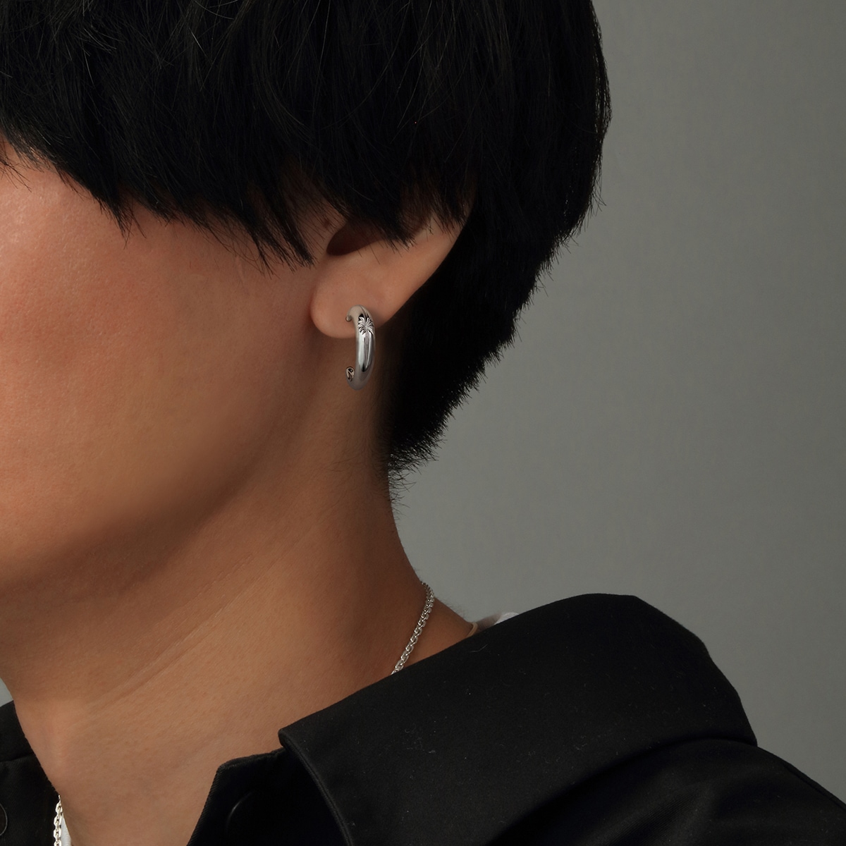 サンシンボル シルバー925ピアス【片耳】｜ジュエリーギフトフェア対象