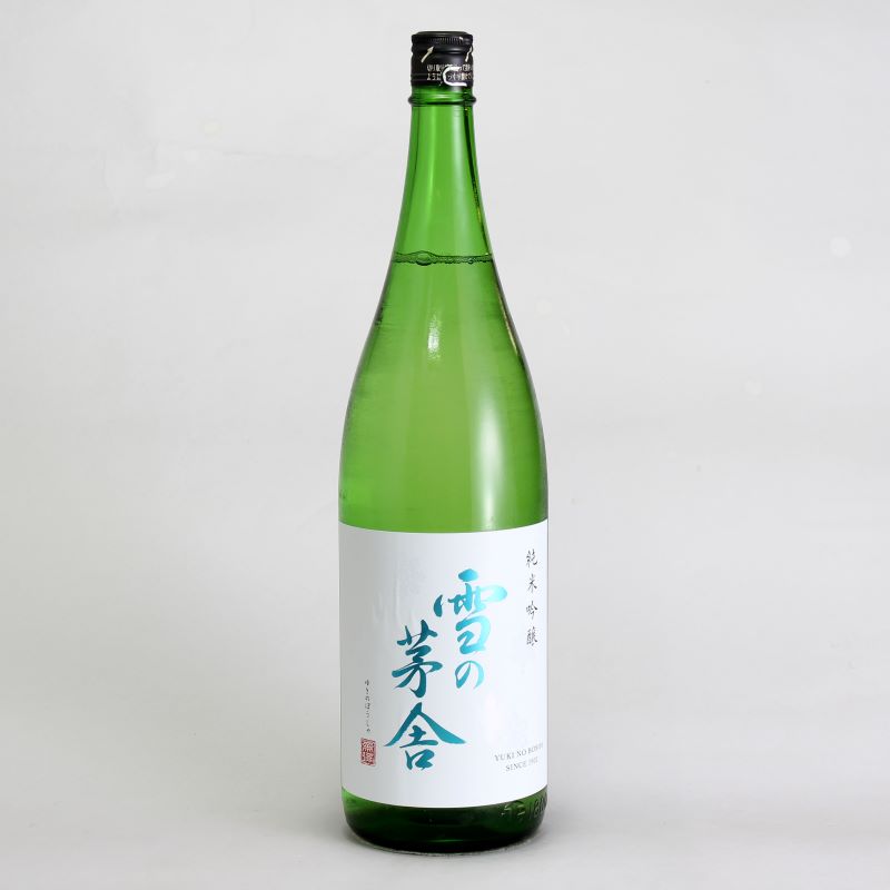 雪の茅舎 純米吟醸 1800ml｜地酒（日本酒）通販-秋田県｜淀川酒店