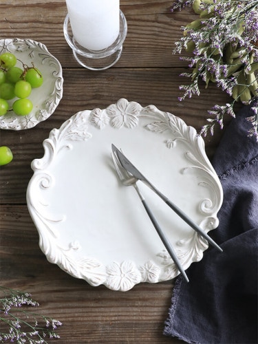 ELIOS MYFLOWER エリオス マイフラワー ケーキスタンドホワイト W23cm