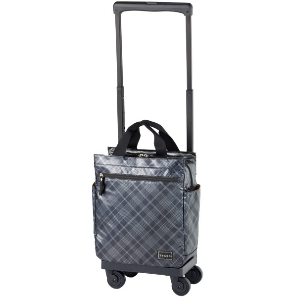 スワニーキャリーバッグ D-578 タルタンIV （M18） シルバーチェック