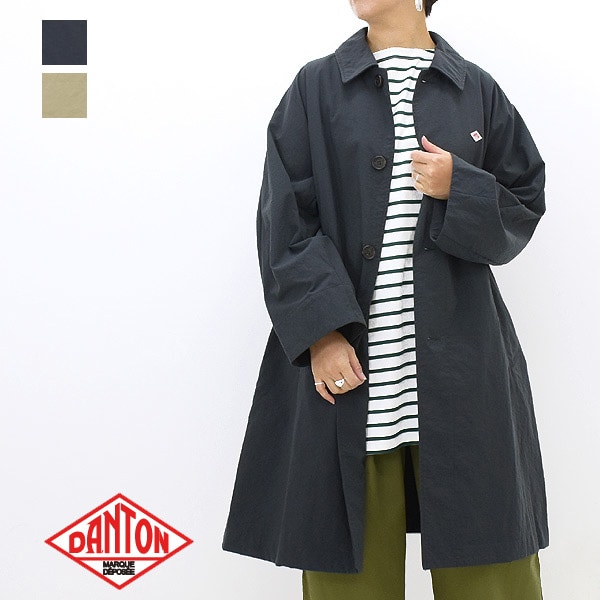 DANTON ダントン ナイロンオックスドルマンスリーブコート DT-A0469NOX