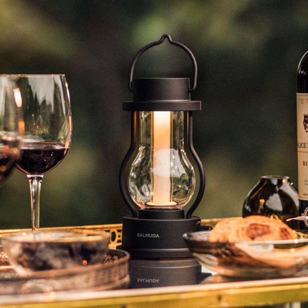 バルミューダ ザ・ランタン ポータブルLEDランタン ブラッ