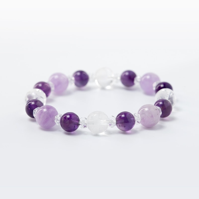 開運・風水四神獣【ラベンダーアメジスト&アメジスト】 レディース