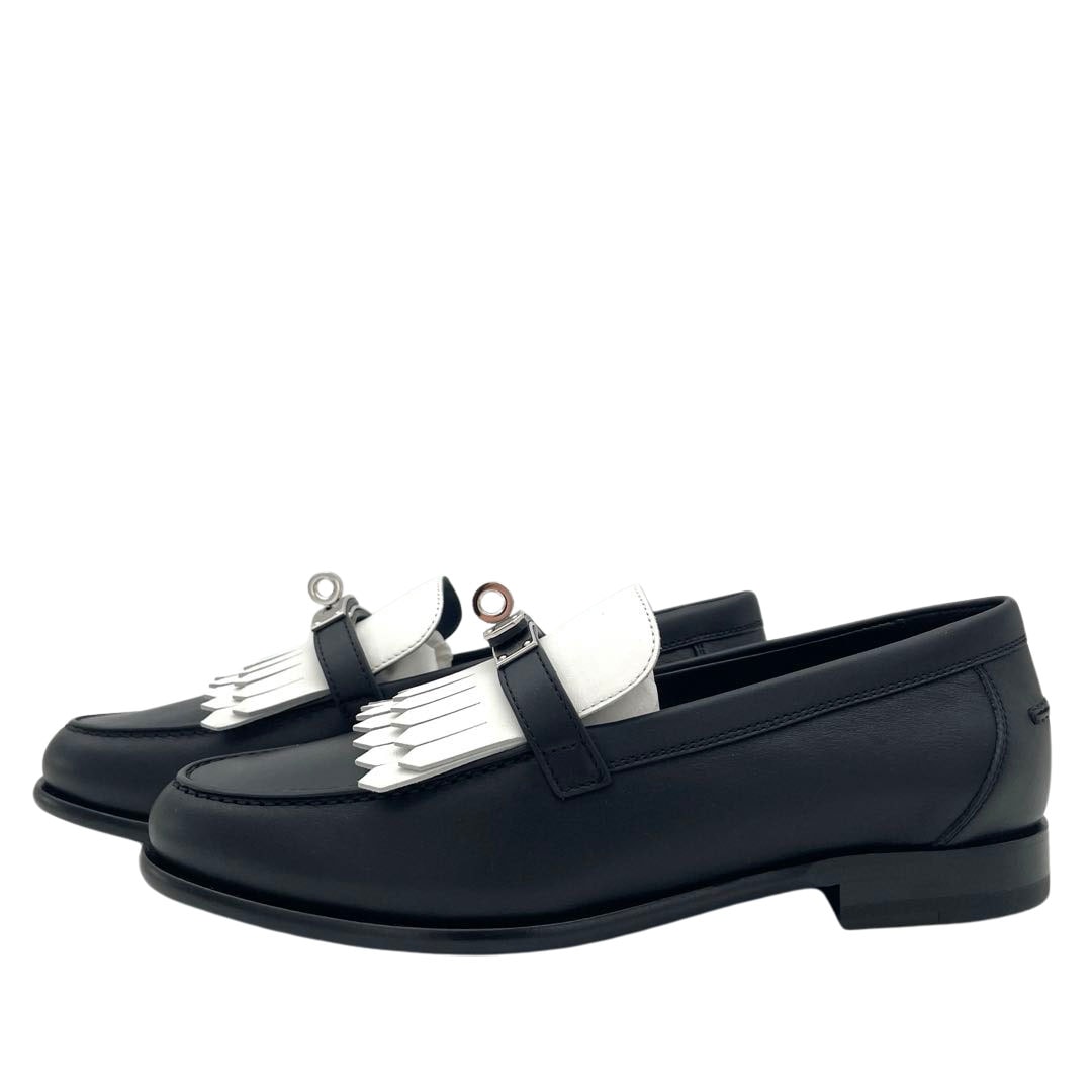 HERMES エルメス モカシン デスタン ローファー ケリーバックル