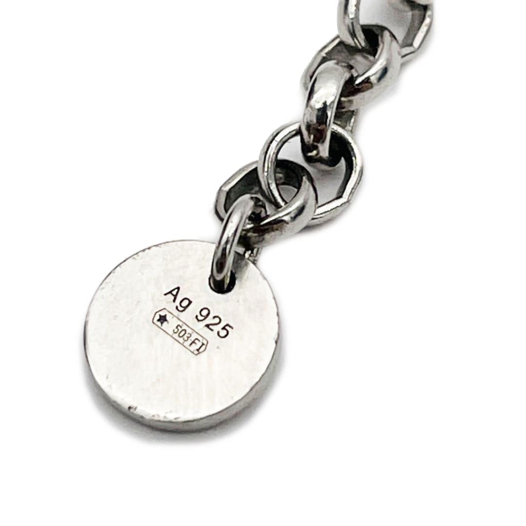 GUCCI グッチ ネックレス インターロッキングG Ag925 シルバー 455535