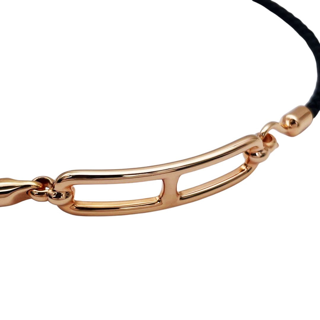 HERMES エルメス レザーブレスレット ルリ ドゥブルトゥール スイフト