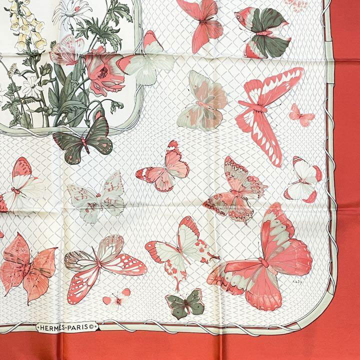 HERMES エルメス スカーフ カレ90 『FARANDOLE(プロヴァンス地方の踊り