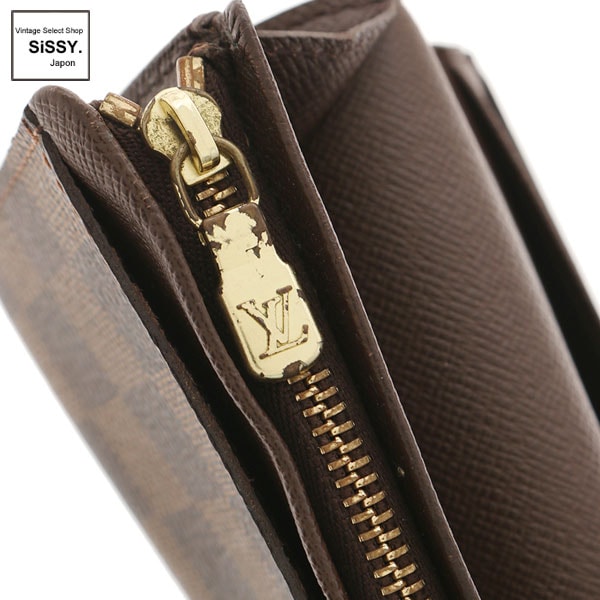 □ルイ・ヴィトン□ ダミエ L字ファスナー 財布 ポルトフォイユ