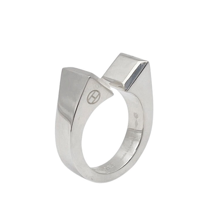 HERMES エルメス 指輪 リング クルー・ド・フォルジュ GM Ag925