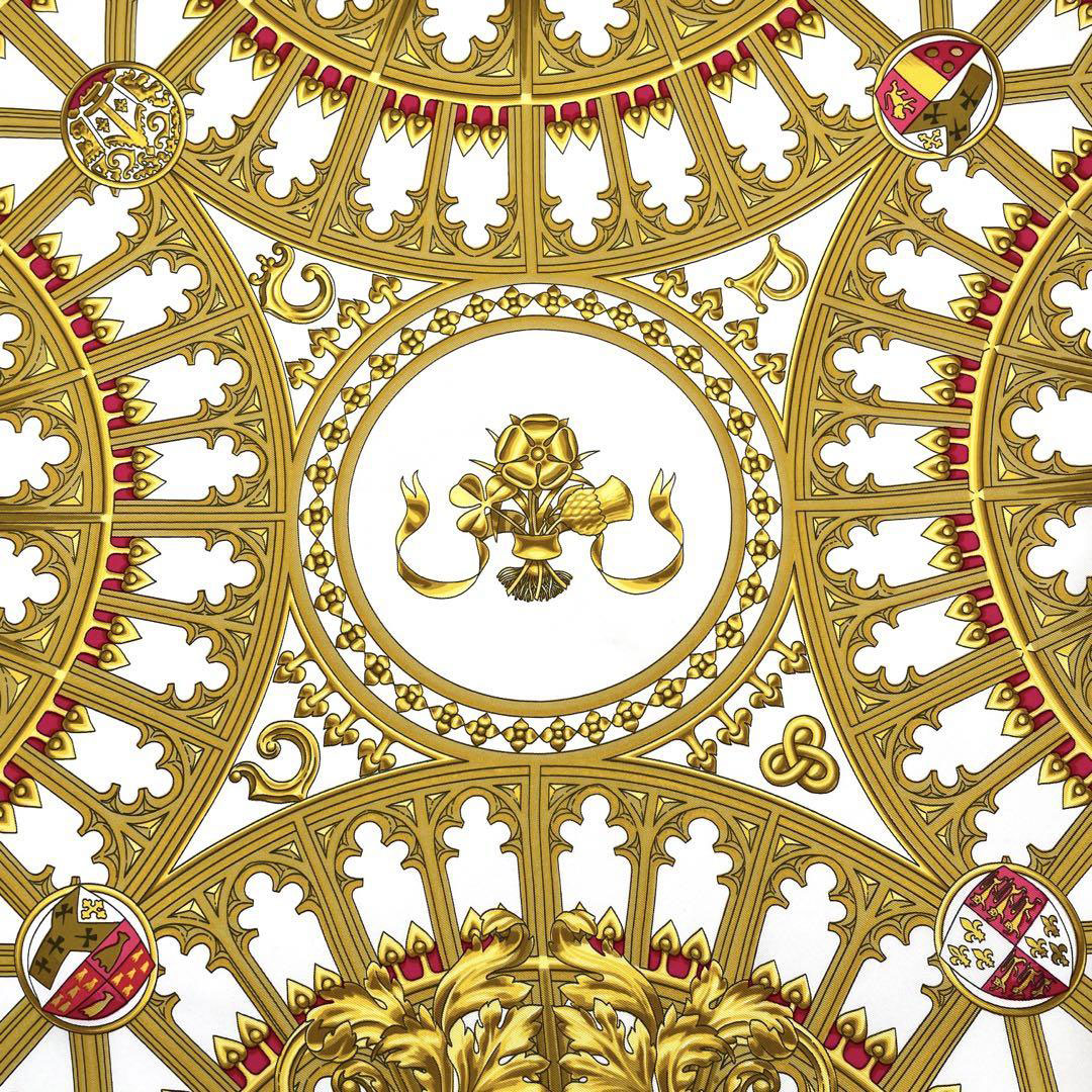 HERMES エルメス スカーフ カレ90 『BRITISH HERALDRY（英国紋章