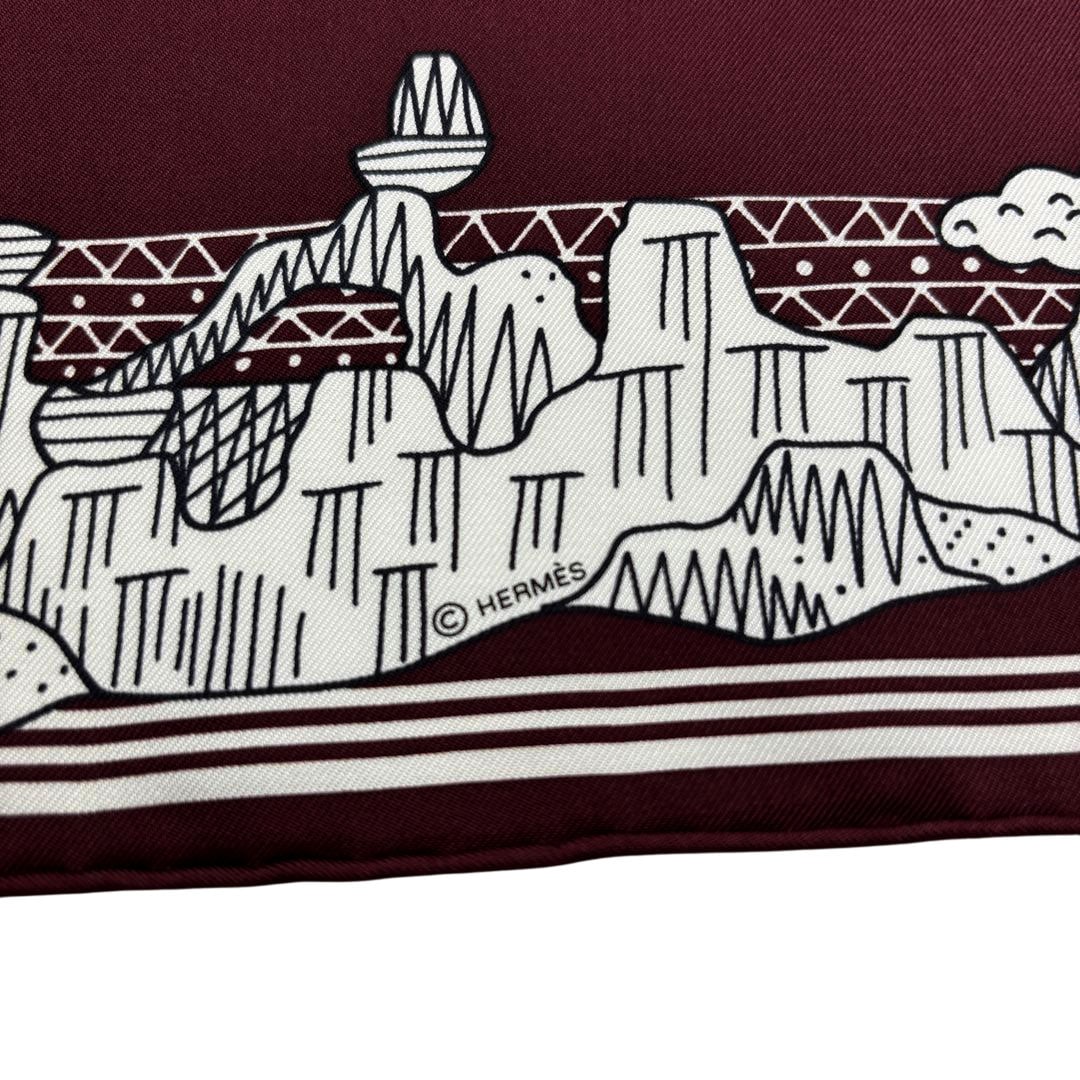 HERMES エルメス バンダナ55 『Les Canyons Etoiles(峡谷から星たちへ