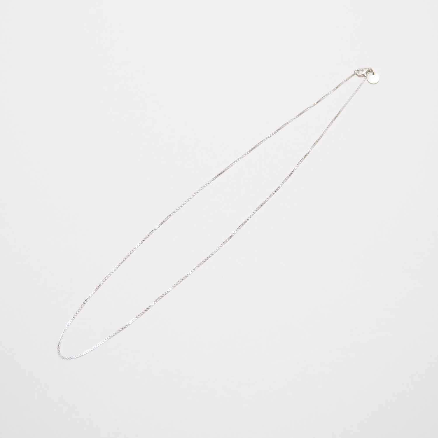 ERA. イーラ TWNKL NECKLACE 1.0 ネックレス 1mm シルバー