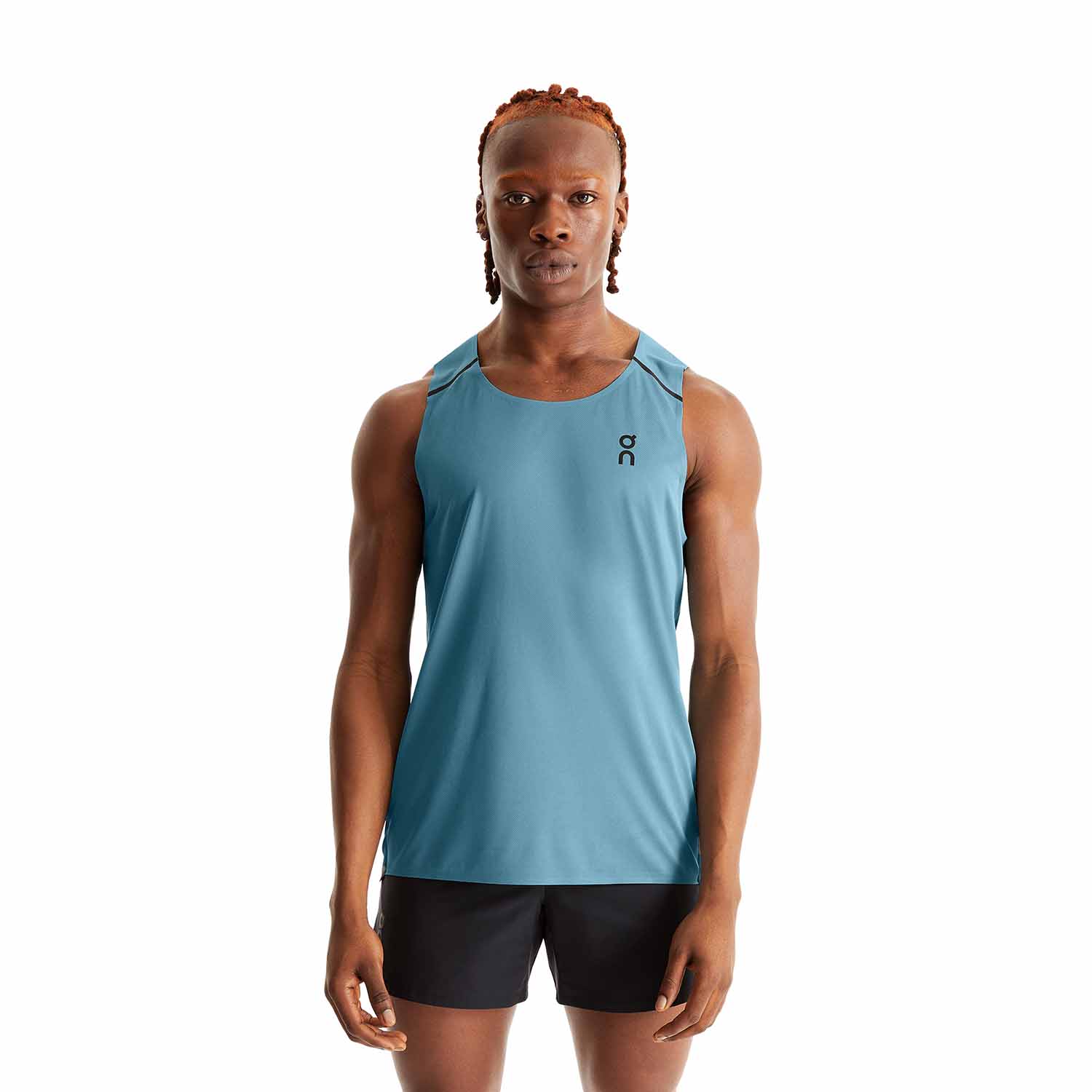 On オン Tank-T ランニングタンクトップ ・タンクT Wash｜Black