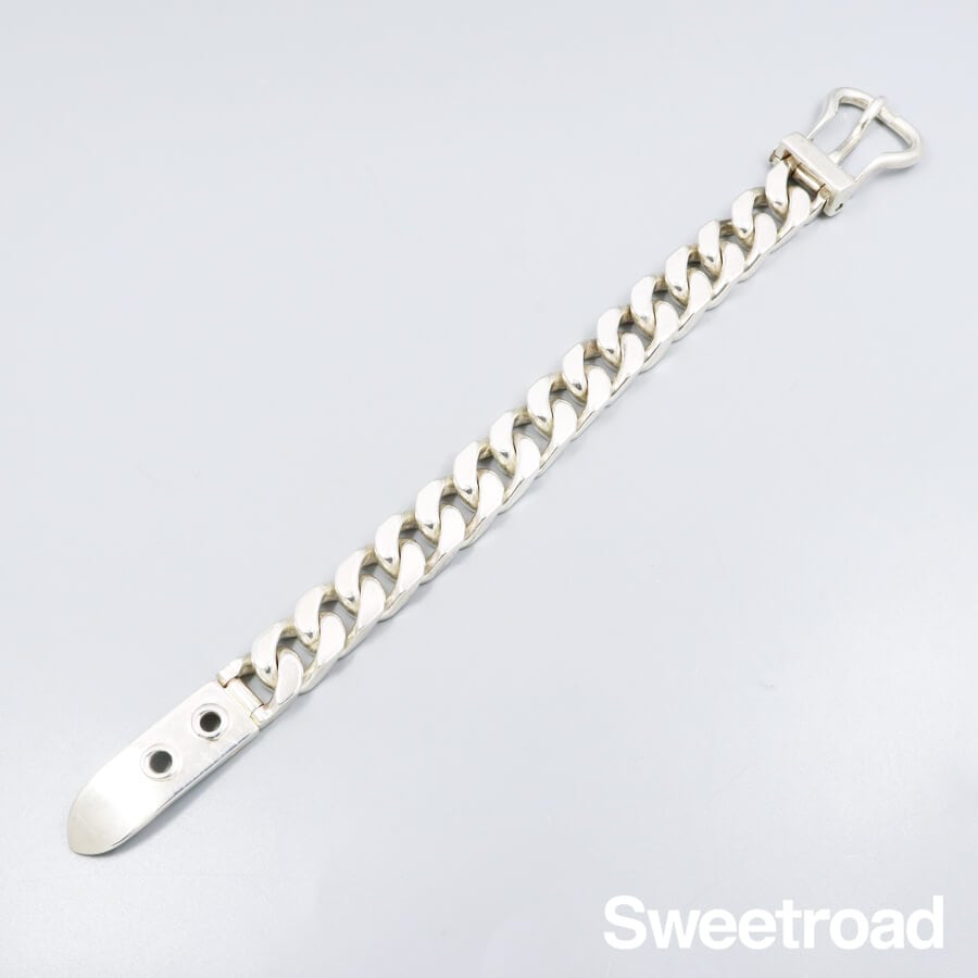 エルメス ブックルセリエ・ブレスレット GM 925シルバー w-28746