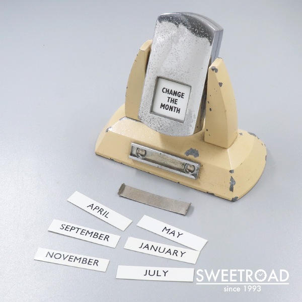 VELOS ヴェロス フリップ式デスクカレンダー 1940年代 w-27320