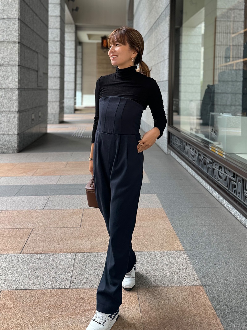 小柄スタイリッシュ ベアトップサロペット | ボトムス | ST.ROONEY