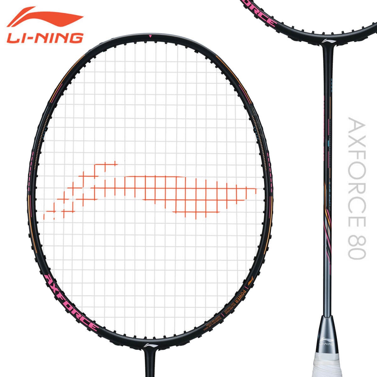 渡辺勇大選手使用モデル】LI-NING AX80 AXFORCE 80 雷霆 バドミントン