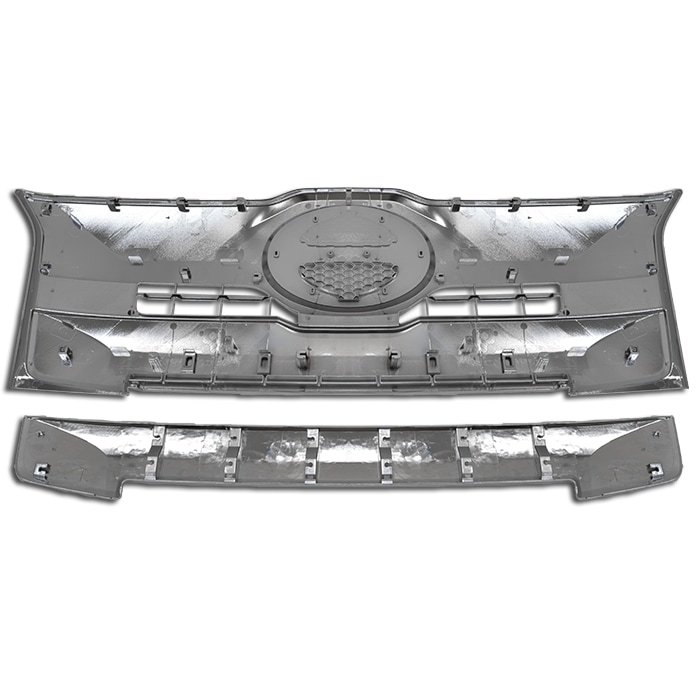 新型 日野 17' プロフィア オール メッキ フロント グリル 純正交換
