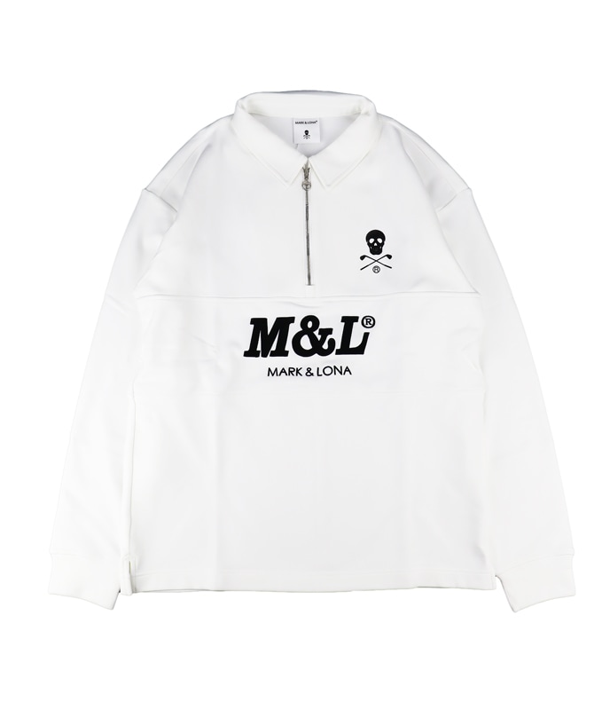MARK&LONA マークアンドロナ Escalade Zip Fleece Polo | MEN ハーフ