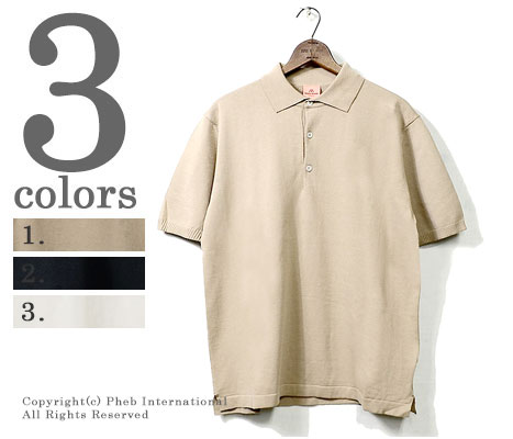 アンデルセン アンデルセン/ANDERSEN-ANDERSEN 半袖 ニットポロシャツ