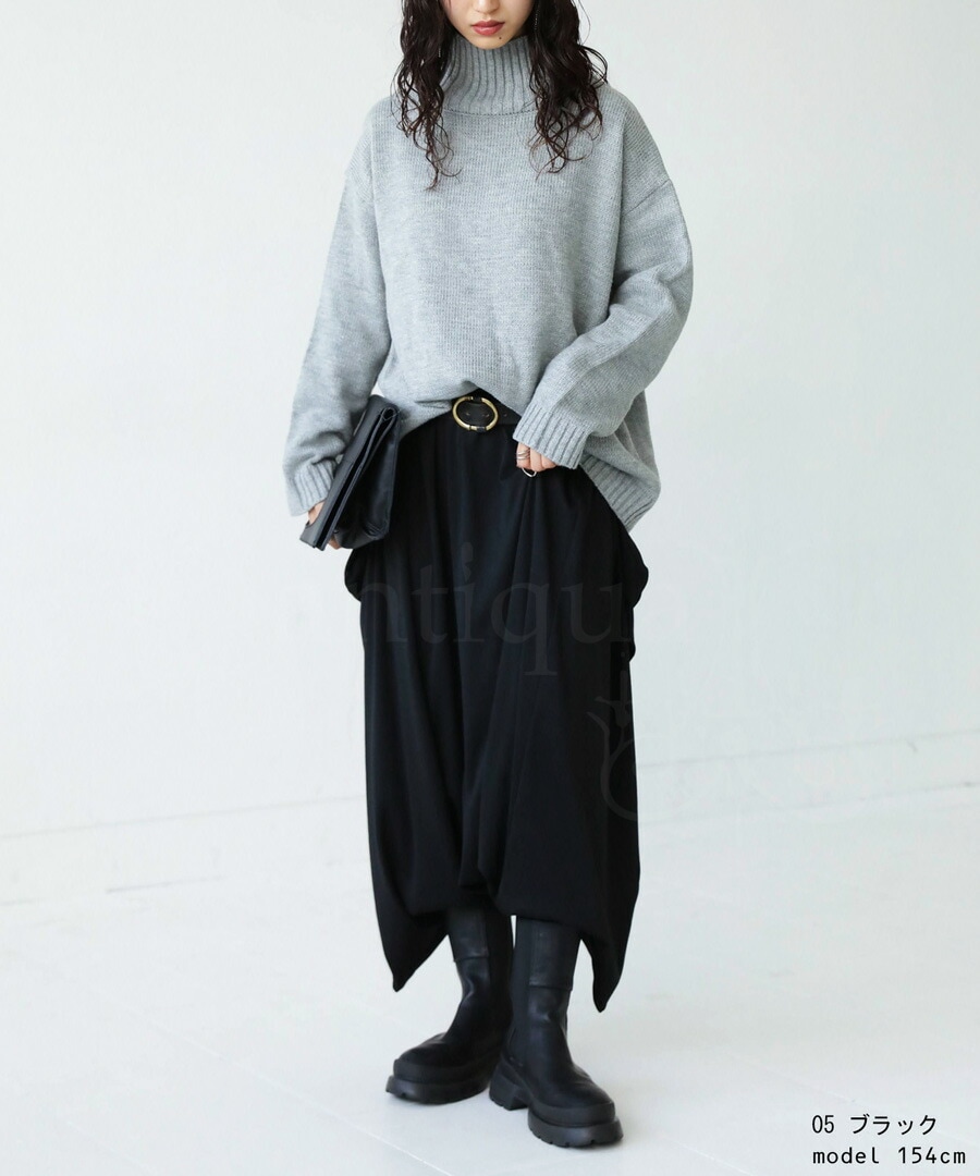 変形サルエルパンツ パンツ レディース ボトムス 送料無料・再再販