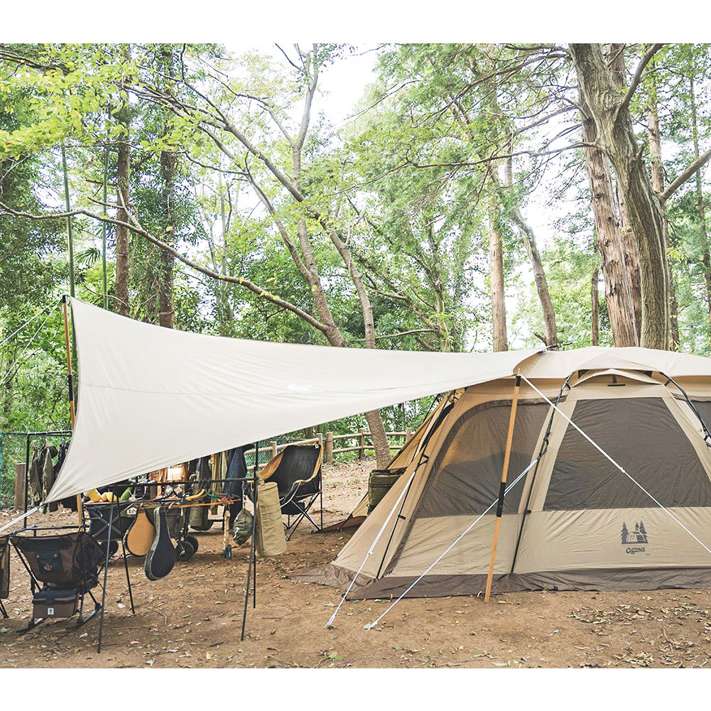 小川テント-小川キャンパル システムタープヘキサDXならアシーズ