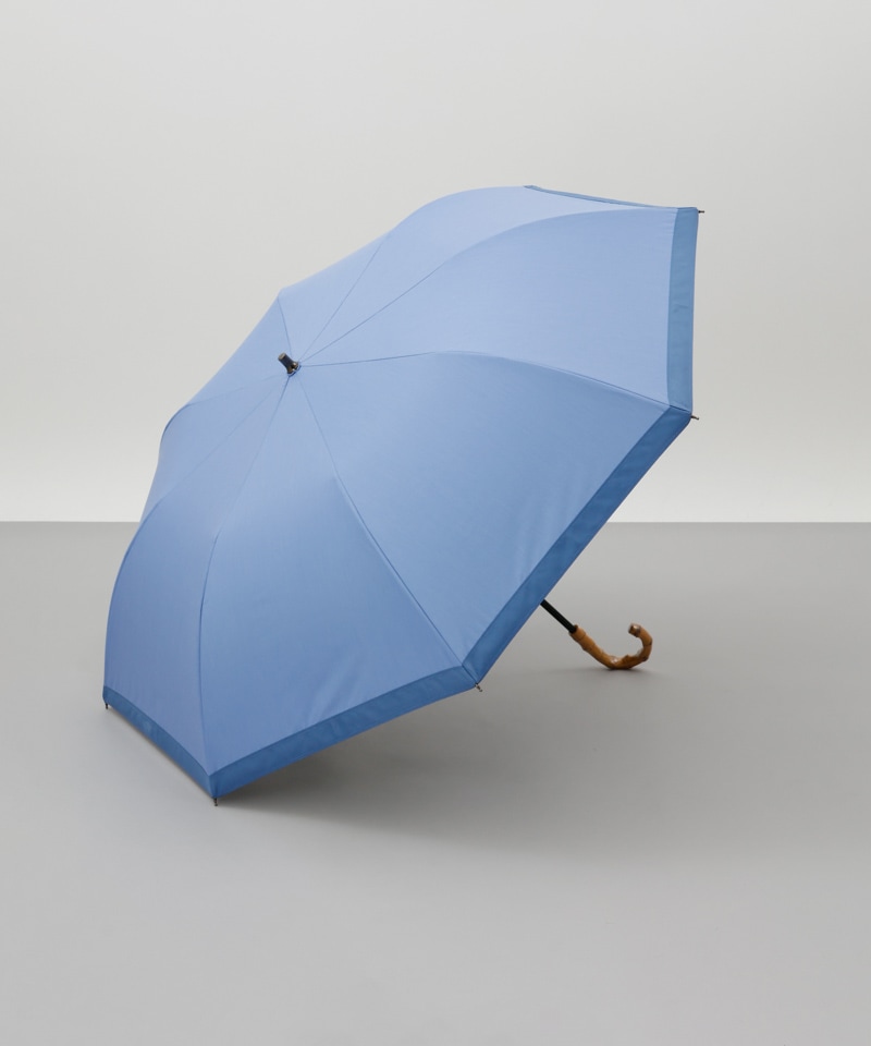 WEB・直営店限定】 グログラン晴雨兼用傘（折りたたみ・トップフラット