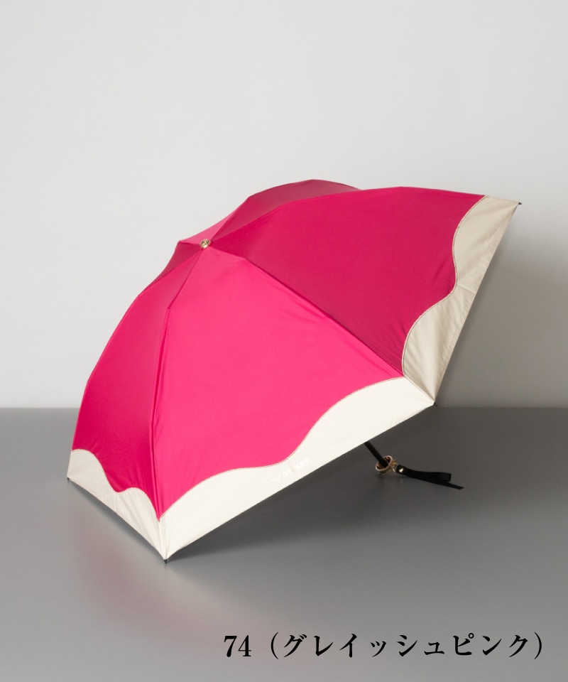 JILL STUART（ジル スチュアート）】 バイカラー柄 晴雨兼用傘