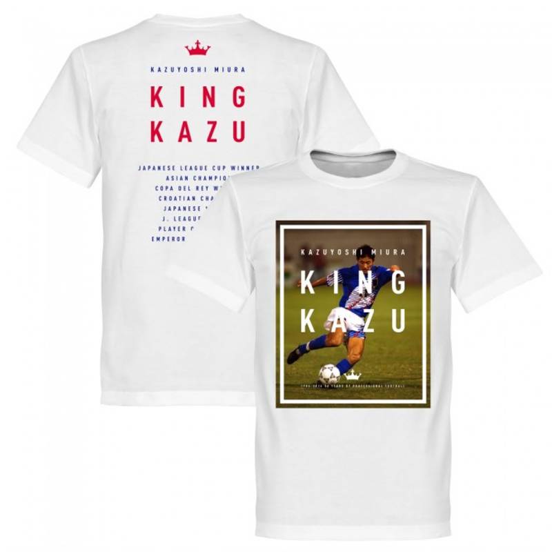 日本代表 三浦 知良 King Kazu Tシャツ 半袖 RE-TAKE | アパレル類は2