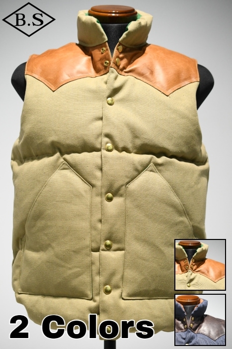 WAREHOUSE / WAREHOUSE ウエアハウス ダウンベスト 2223 Lot Rocky