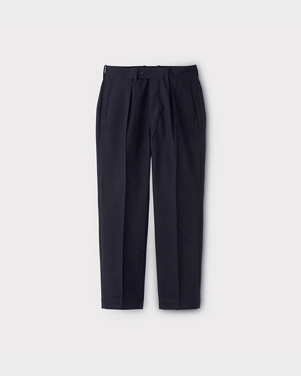 PHIGVEL フィグベル｜C/W PIN TUCK TROUSERS コットンウール