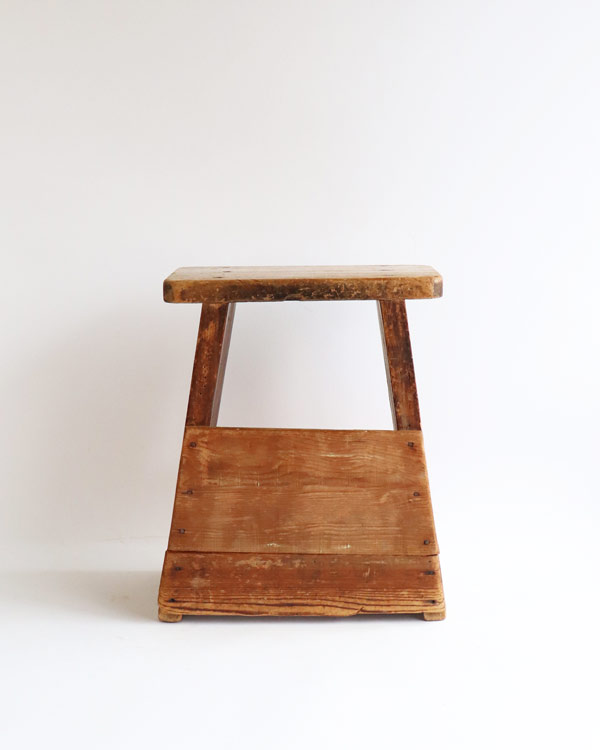 Wooden Step Ladder B｜木製 踏み台 B