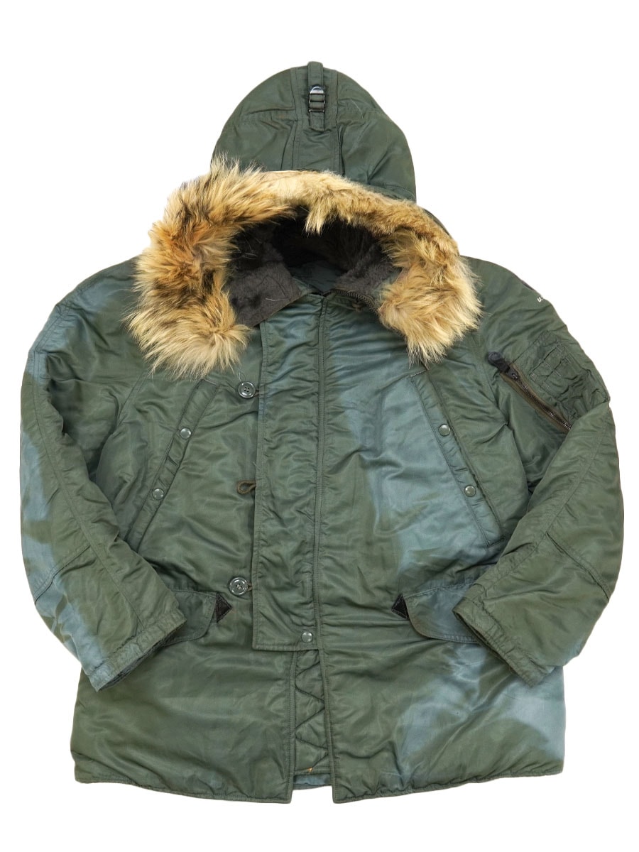 60's USAF N-3B フライトジャケット コヨーテファー 実寸(M位