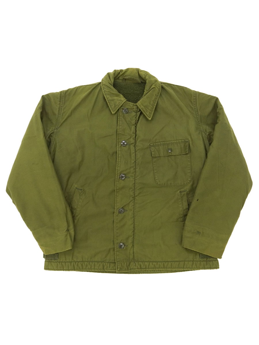 70's～ U.S.NAVY A-2デッキジャケット 実寸(L位) | すべての商品