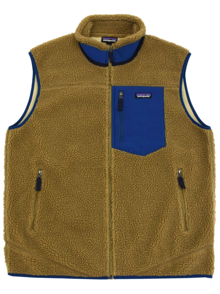 17's パタゴニア クラシックレトロXベスト モハベカーキ 表記(XL