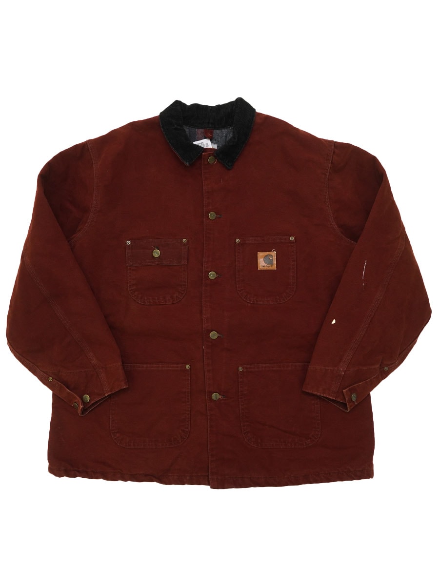 USA製 カーハート ミシガンチョアコート バーガンディ 表記(XL) | NEW