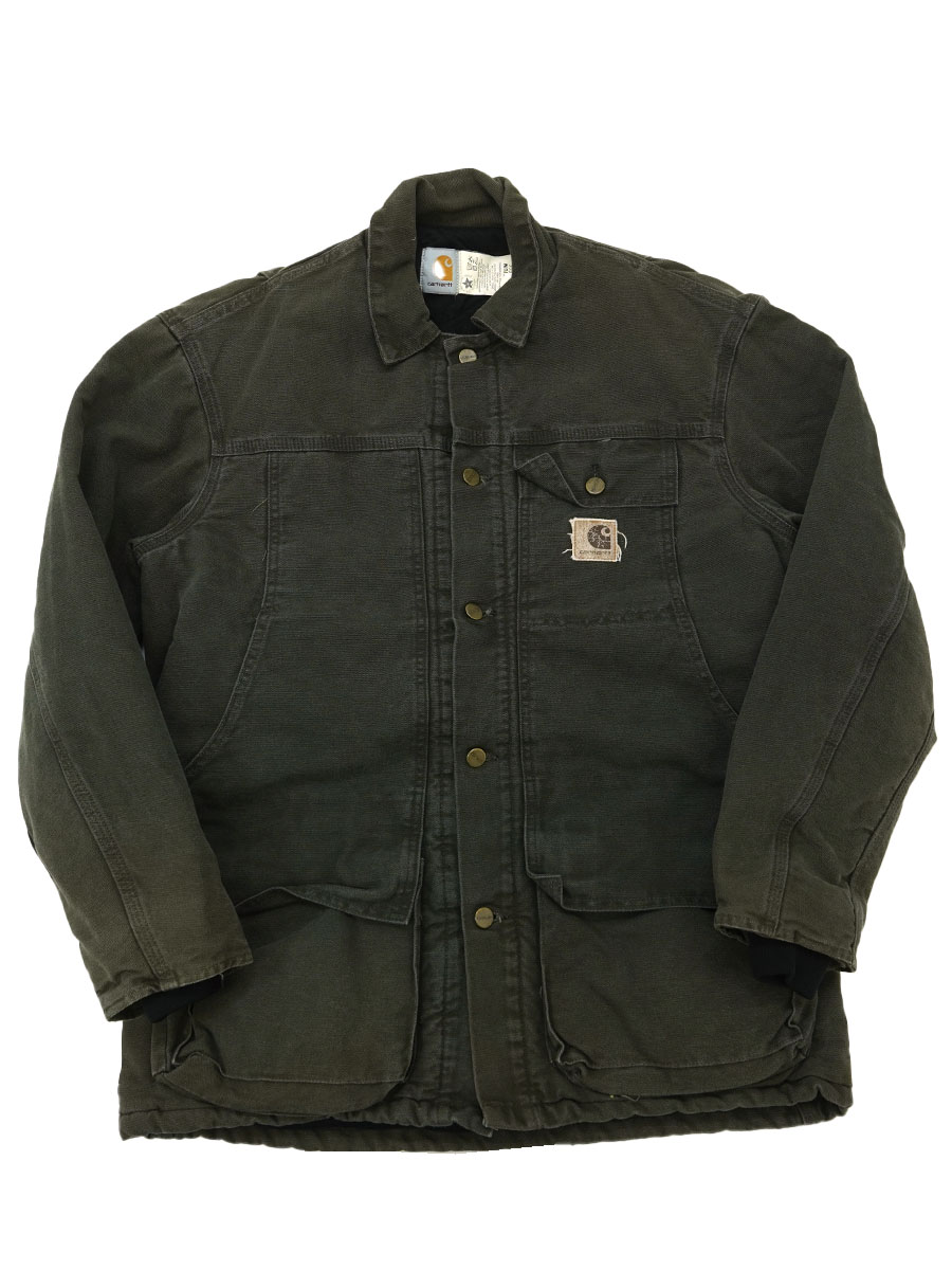 USA製 カーハート ダックジャケット モスグリーン 表記(M) | すべての