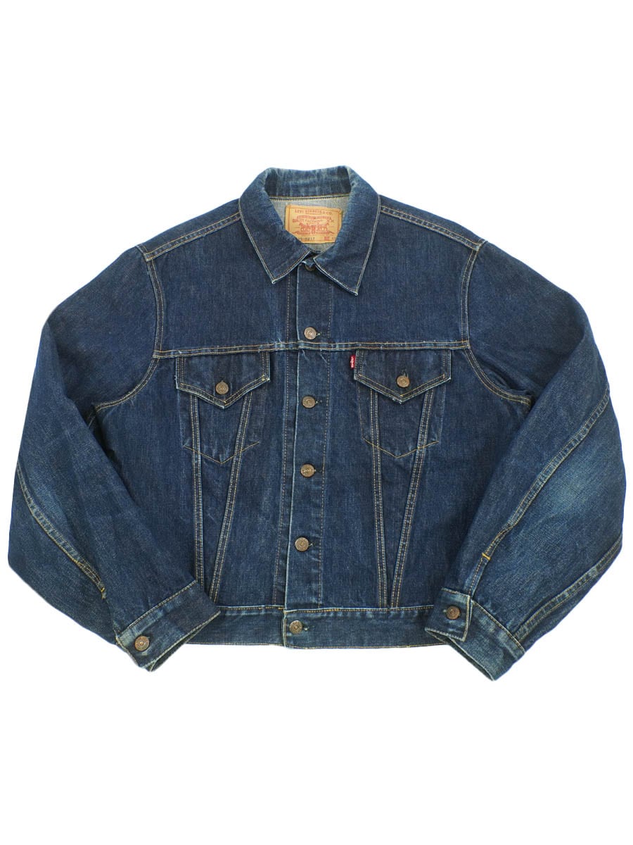60's Levi's 557-70505 BIG-E デニムジャケット 良雰囲気 表記(46