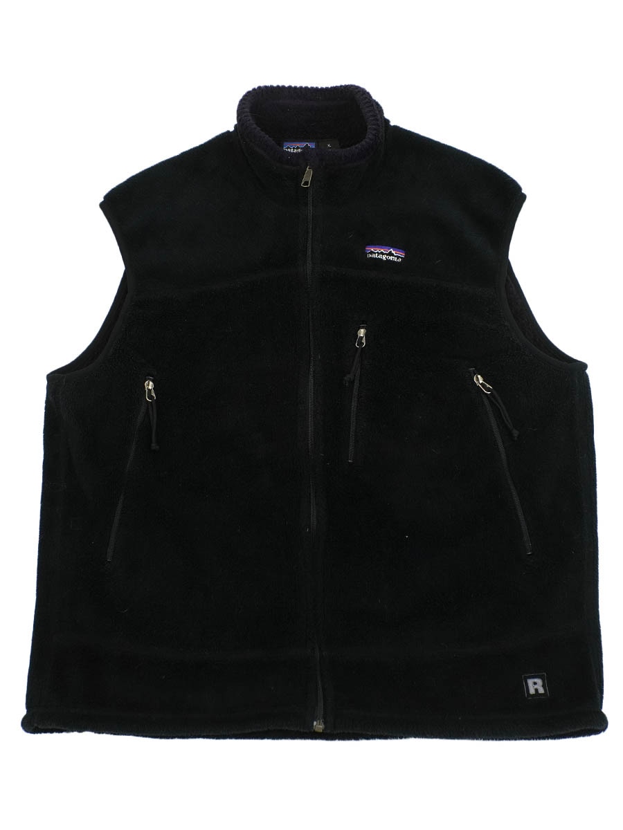 01 パタゴニア R4フリースベスト ブラック 表記(XL) USA製 | すべての