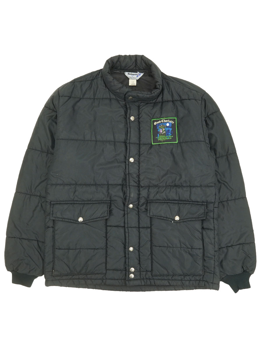 70'S SWINGSTER RACING JACKET BLACK (SIZE.LARGE) MADE IN USA | NEW