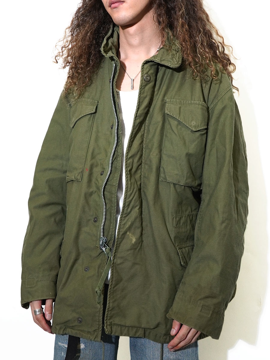 60's U.S.ARMY M-65 フィールドジャケット 1st エポレットなし 表記