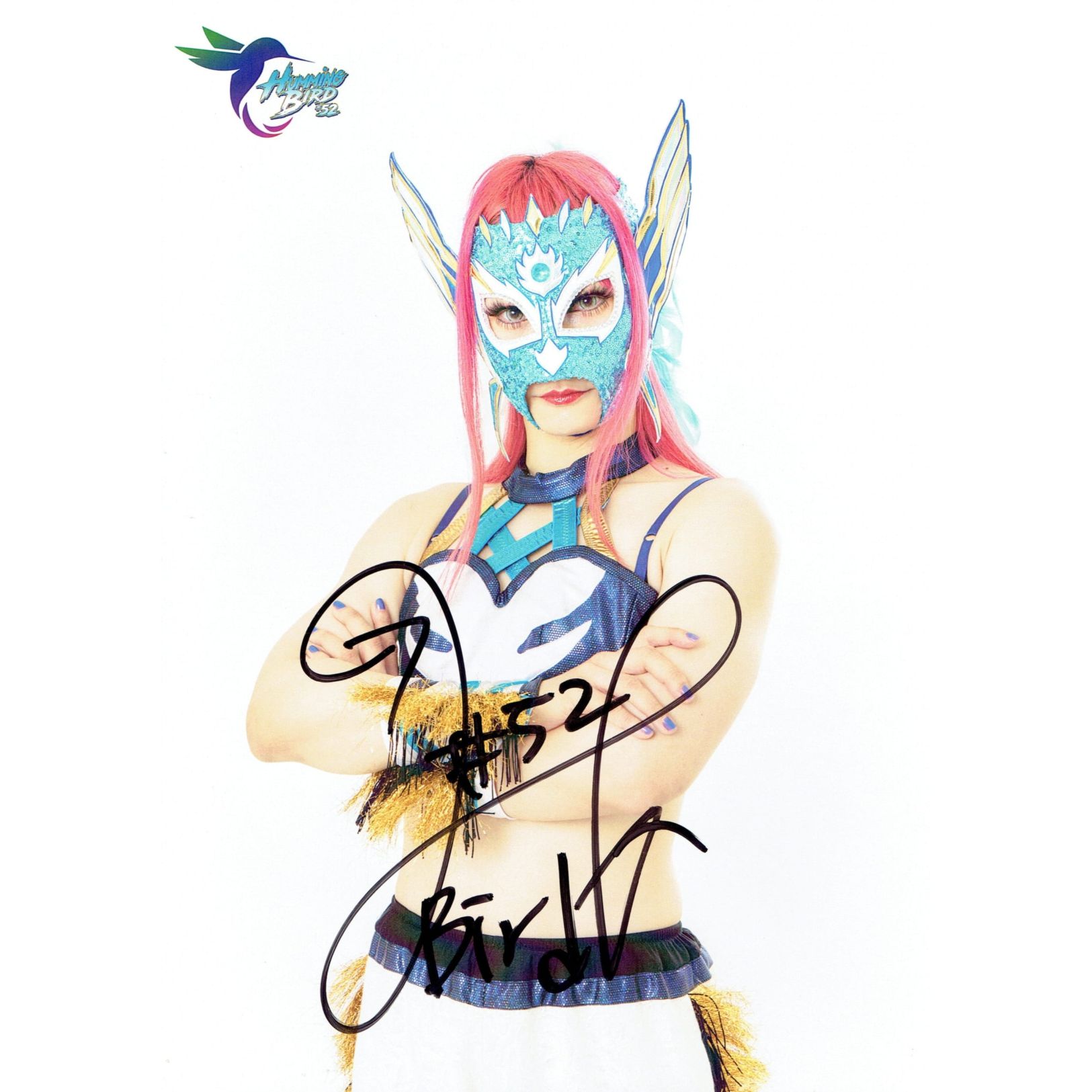 ハミングバード #52 マリーゴールド ポートレート 直筆サイン入り