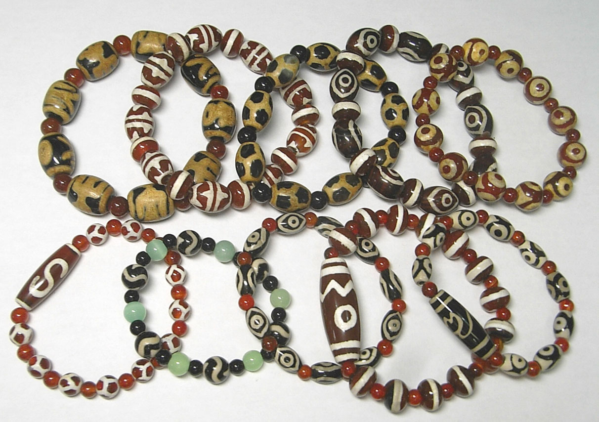 大特価】天珠ブレスレット アソート10本 | ブレスレット,デザイン