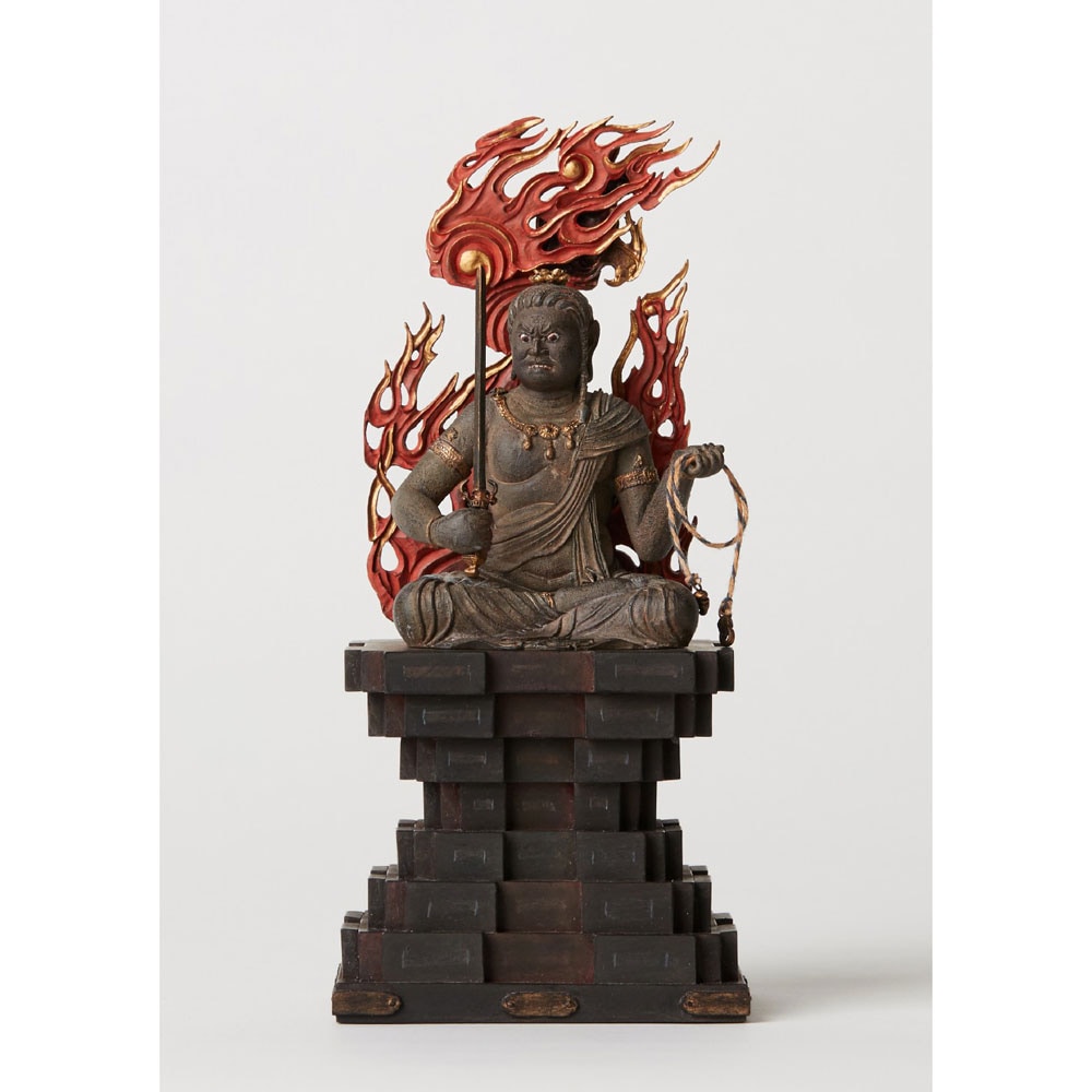 イSム TanaCOCORO『掌』 不動明王 約20cmの掌サイズの姿の中に日本の匠