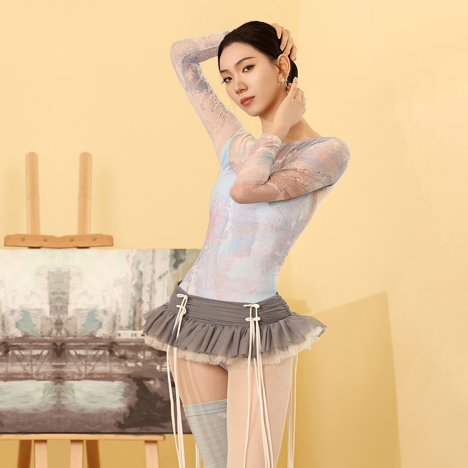 ロングスリーブレオタード 2色展開 DZB321 | Lady'sウェア | JoliJolie