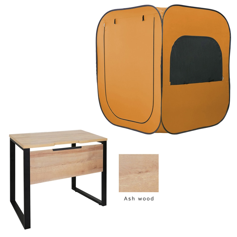 2点セット】アレットデスク幅80cm テントセット 2点セット 個室テント
