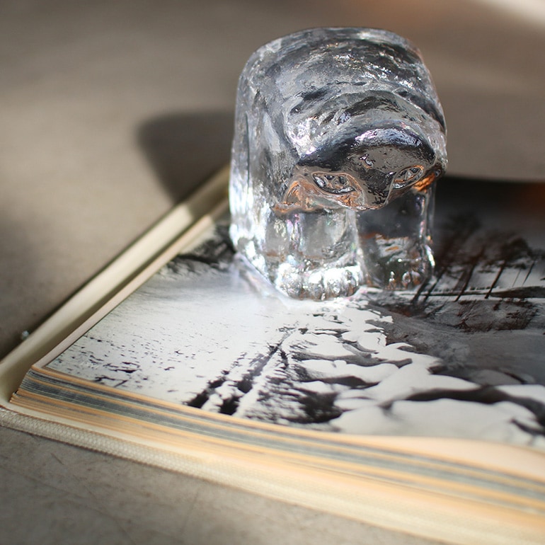 VINTAGE｜Erik Hoglund エリック・ホグラン glass object スウェーデン