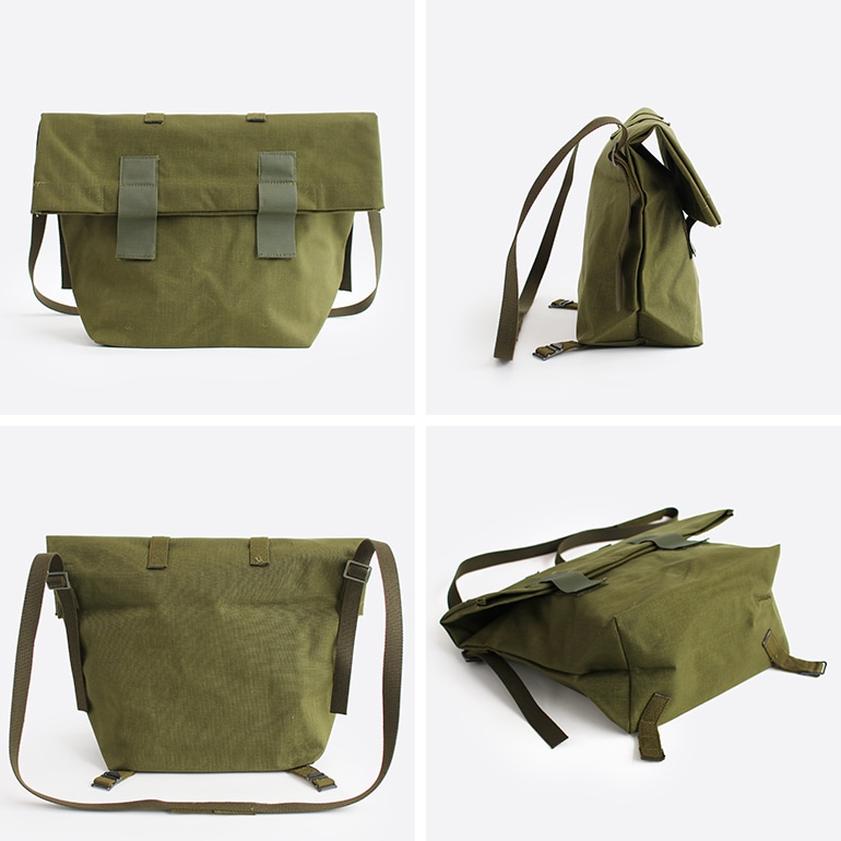 デッドストック デンマーク軍 ナイロン メッセンジャーバッグ