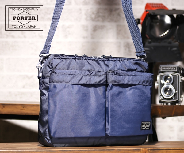 ポーター フォース ショルダーバッグ 855-07415 （カラー：ネイビー