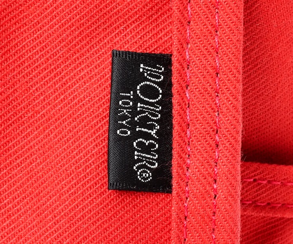 ポーター ネイキッド トートバッグ(M) 667-19469 （カラー：レッド